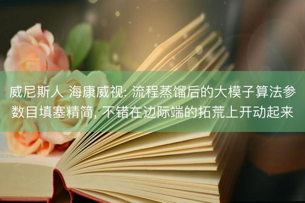 威尼斯人 海康威视: 流程蒸馏后的大模子算法参数目填塞精简, 不错在边际端的拓荒上开动起来